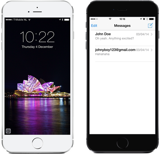 how to get imessages to send from phone number