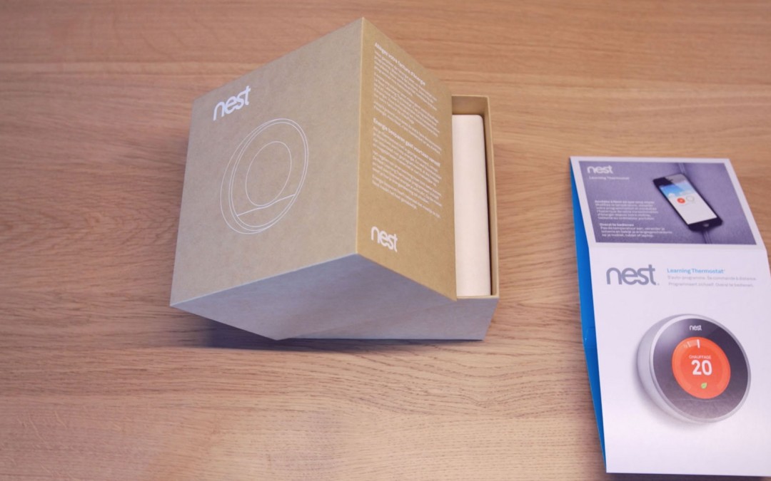 Nest Thermostat Stop Motion Unboxing