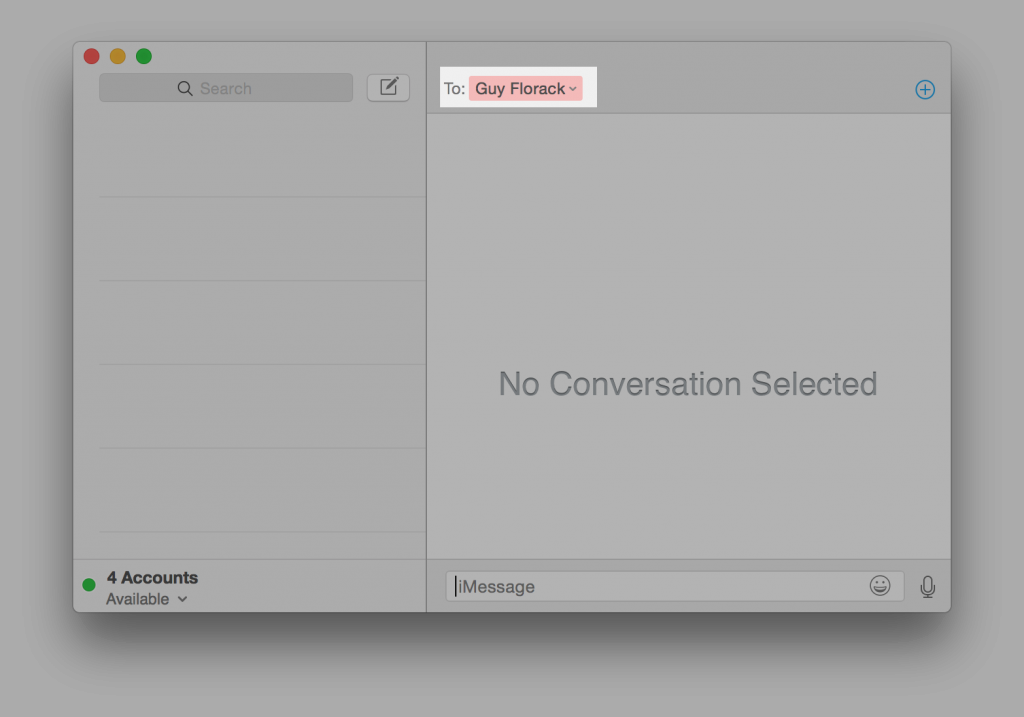 Messages Contacts in Red on iPad or Mac FIX | GUY FLORACK