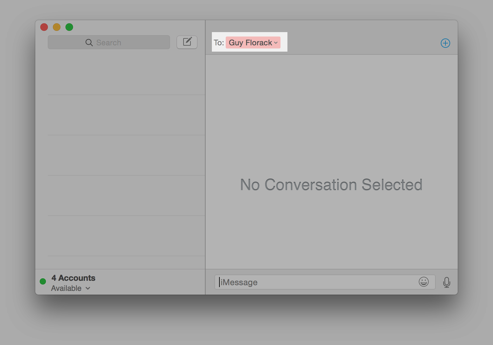 how to search on mac text messages